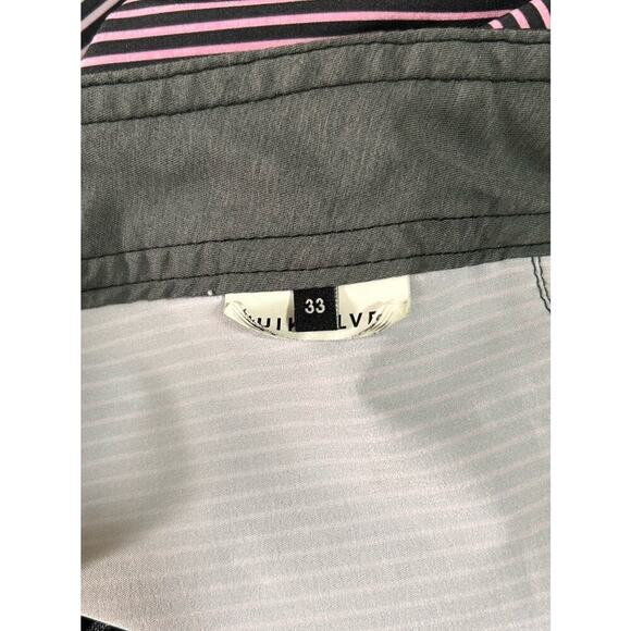 Men’s Multicolored Stripe Quiksilver Swim Trunk Board Shorts Waist Size 33” - Picture 6 of 6